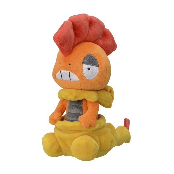 Officiële Pokemon center knuffel Pokemon fit Scrafty 16cm 